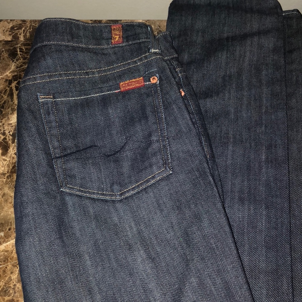 7 for all mankind Roxanne skinny jean. Hudson boot